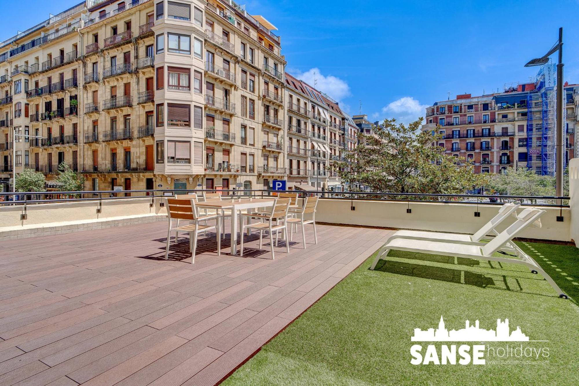 Apartamentos Gran Via By Sanse Holidays San Sebastian Ngoại thất bức ảnh